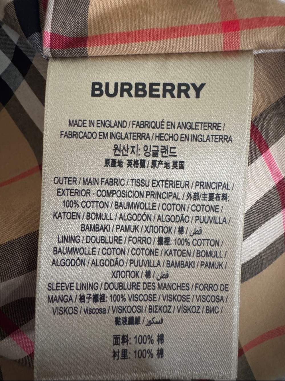 Burberry Kensington Mid-length (39”) Heritage Trench Coat US size 14 - Picture 12 of 15